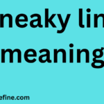 Sneaky link meaning With Examples