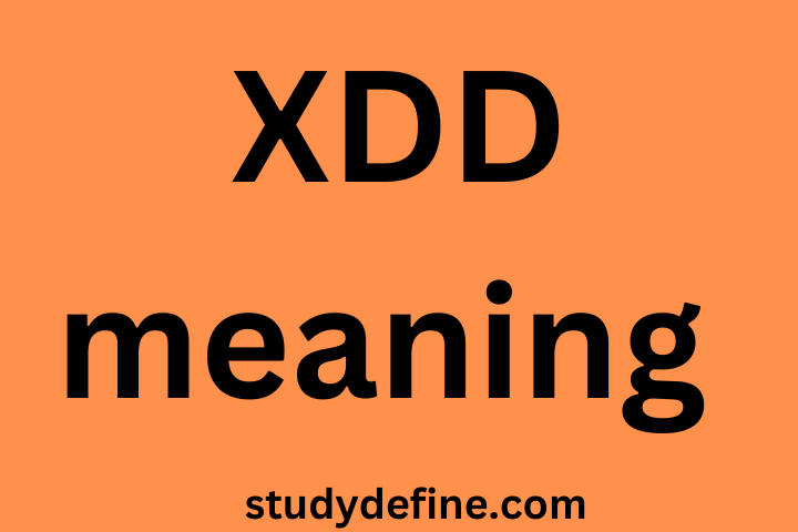 XDD meaning| slang examples