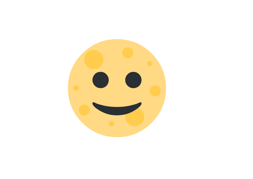 🌝 meaning| Full moon face emoji